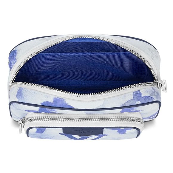 💙🤍 NEW FULL SET Louis Vuitton Outdoor Pouch UNISEX - Picture 6 of 14